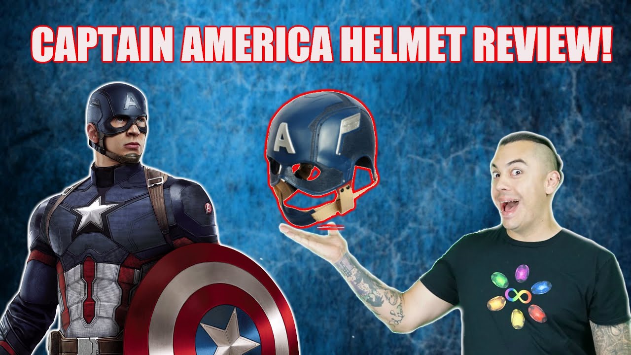Captain America Helmet MARVEL UNBOXING and Review Xcoser!