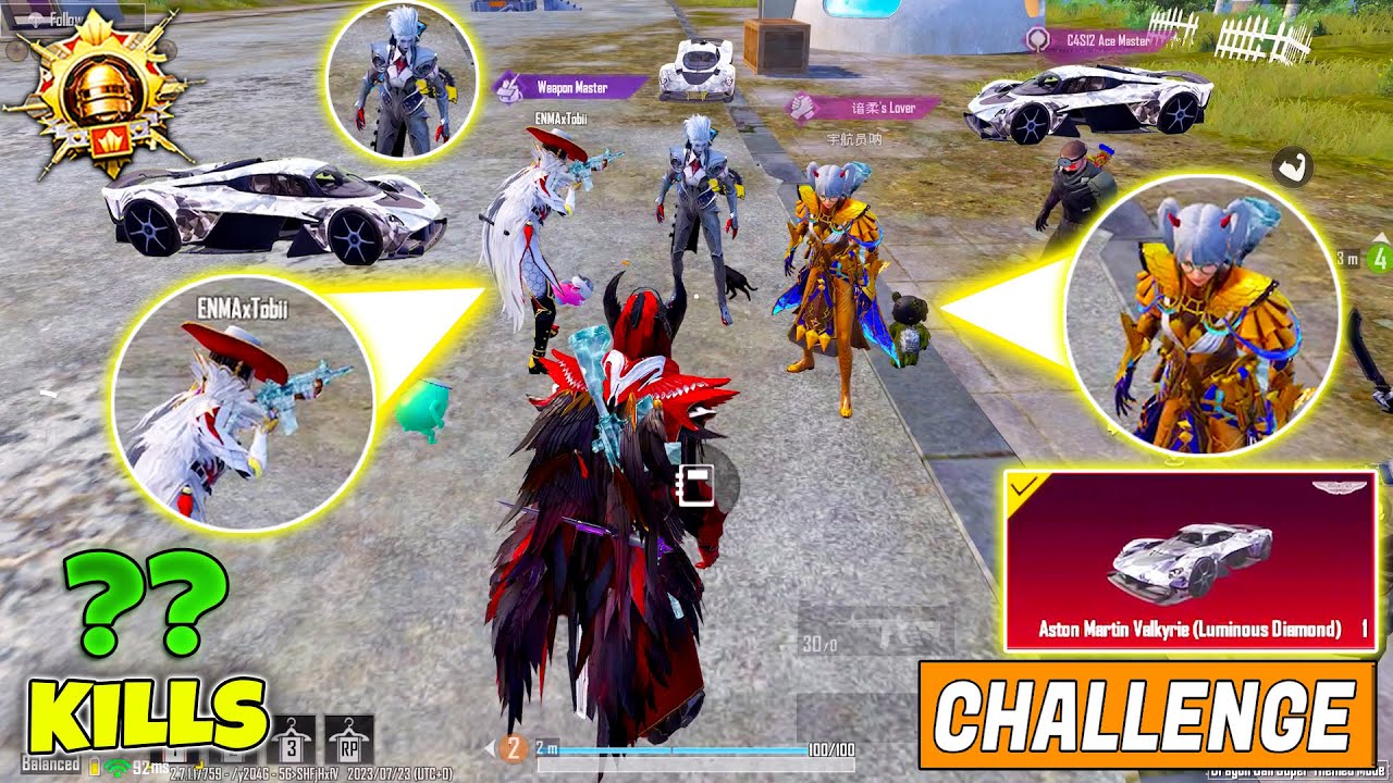 😱 OMG !! 3 MYTHIC CONQUEROR X-SUITS CHALLENGED ME & BLOODRAVEN X-SUIT WITH SUPERCAR IN BGMI/PUBGM