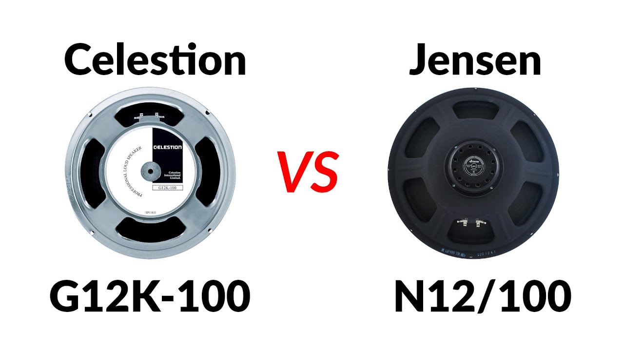 Celestion G12K-100 vs Jensen N12/100 Tornado Classic - 12