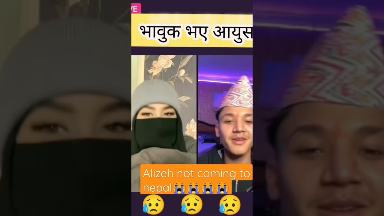 aayush and alizeh live. 