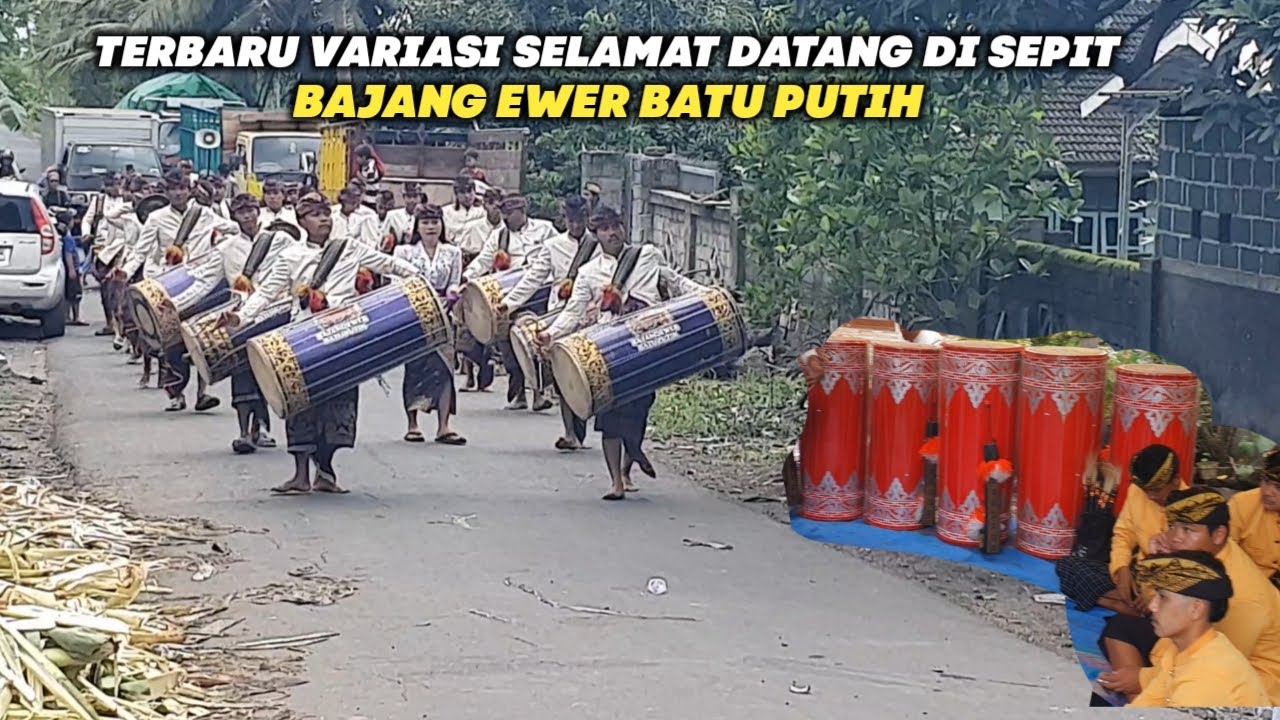 TERBARU VARIASI GENDANG BELEQ BAJANG EWER BATU PUTIH DEPAN GB JATI LUHUR SELAMAT DATANG DI SEPIT