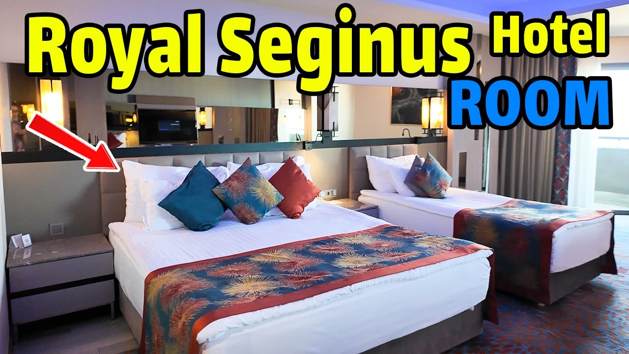 ROYAL SEGINUS HOTEL ROOM NEW 2025 Uall Inclusive ANTALYA WALKING TOUR Travel Vlog