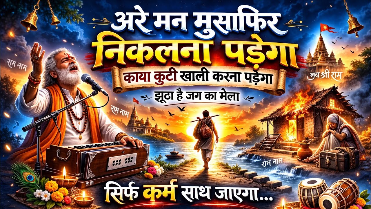 अरे मन मुसाफ़िर निकलना पड़ेगा | काया कुटी खाली करना पड़ेगा | दिल छू लेने वाला भजन 2026