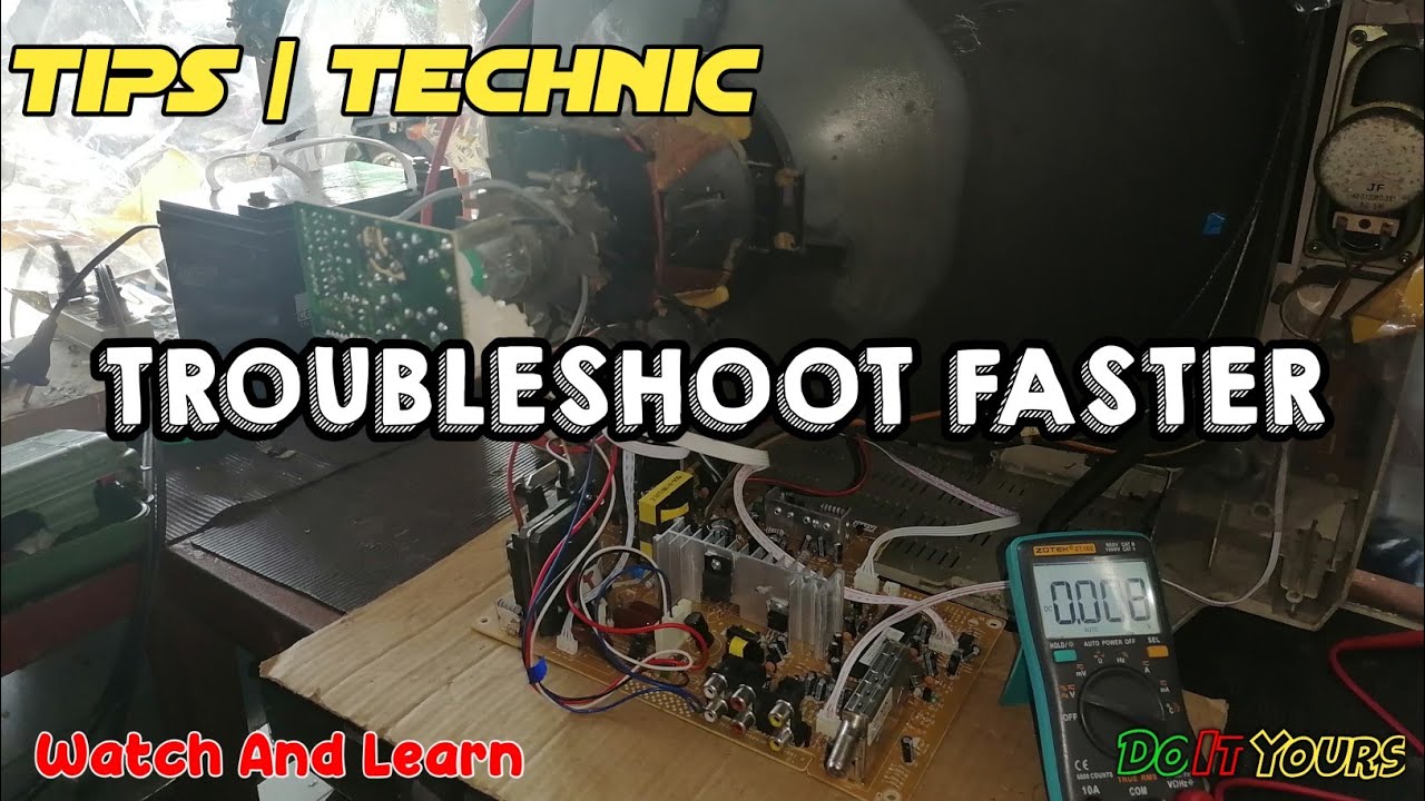 TECHNICS PARA MAY MADALI MONG MA TROUBLESHOOT AT MAHANAP ANG SIRA NYA