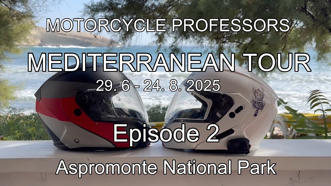 Italy 🇮🇹 The Great Mediterranean Tour  Motorcycle Professors Episode 2   2025