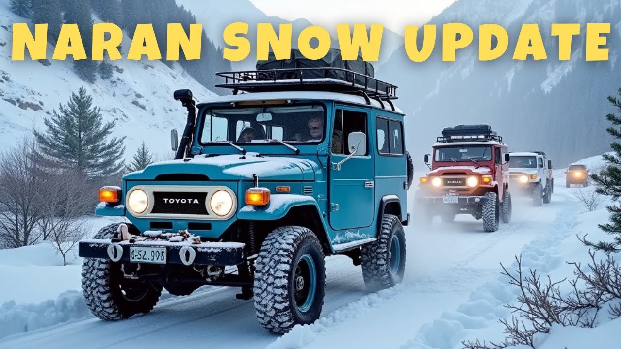 Naran Live Update Today || Live Snow Fall in Naran || Road conditions in Naran
