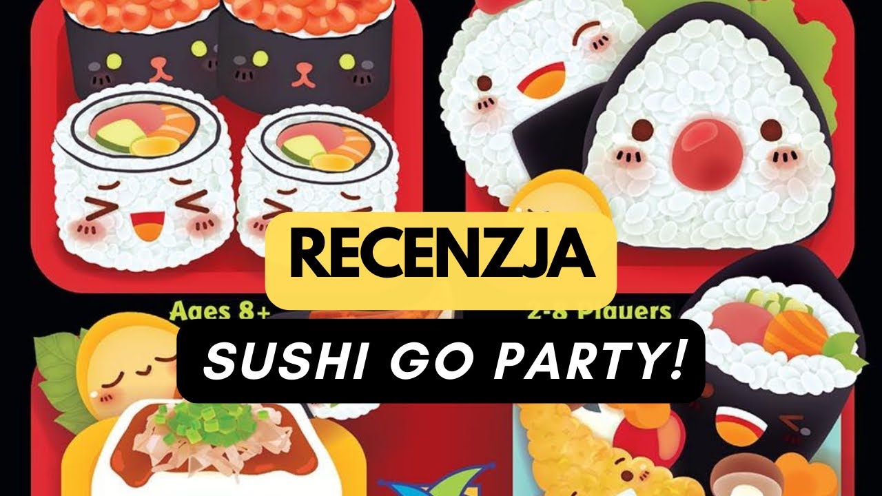 🇵🇱 (384) Sushi Go Party - recenzja (PL)