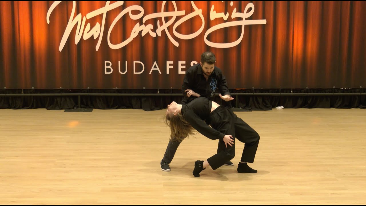 Improv West Coast Swing Dance - Ben Morris & Victoria Henk - Budafest 2023 Pro Show