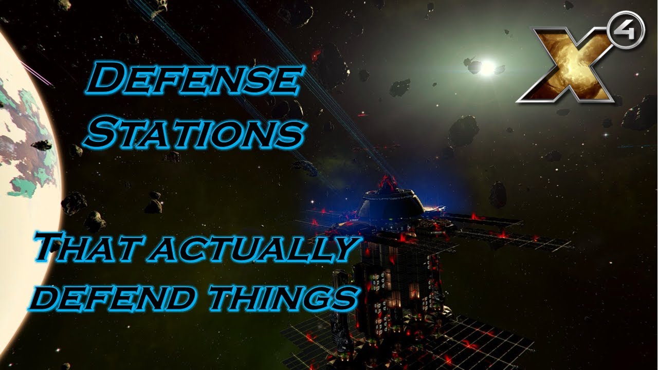 X4 Foundations: Zone Control Defense Stations