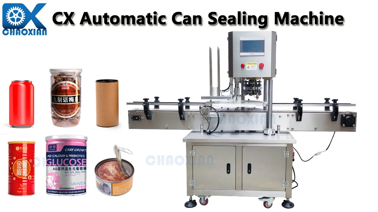 Automatic Plastic Can Sealing Machine #cansealingmachine #canseamer #cansealing #caneseamingmachine