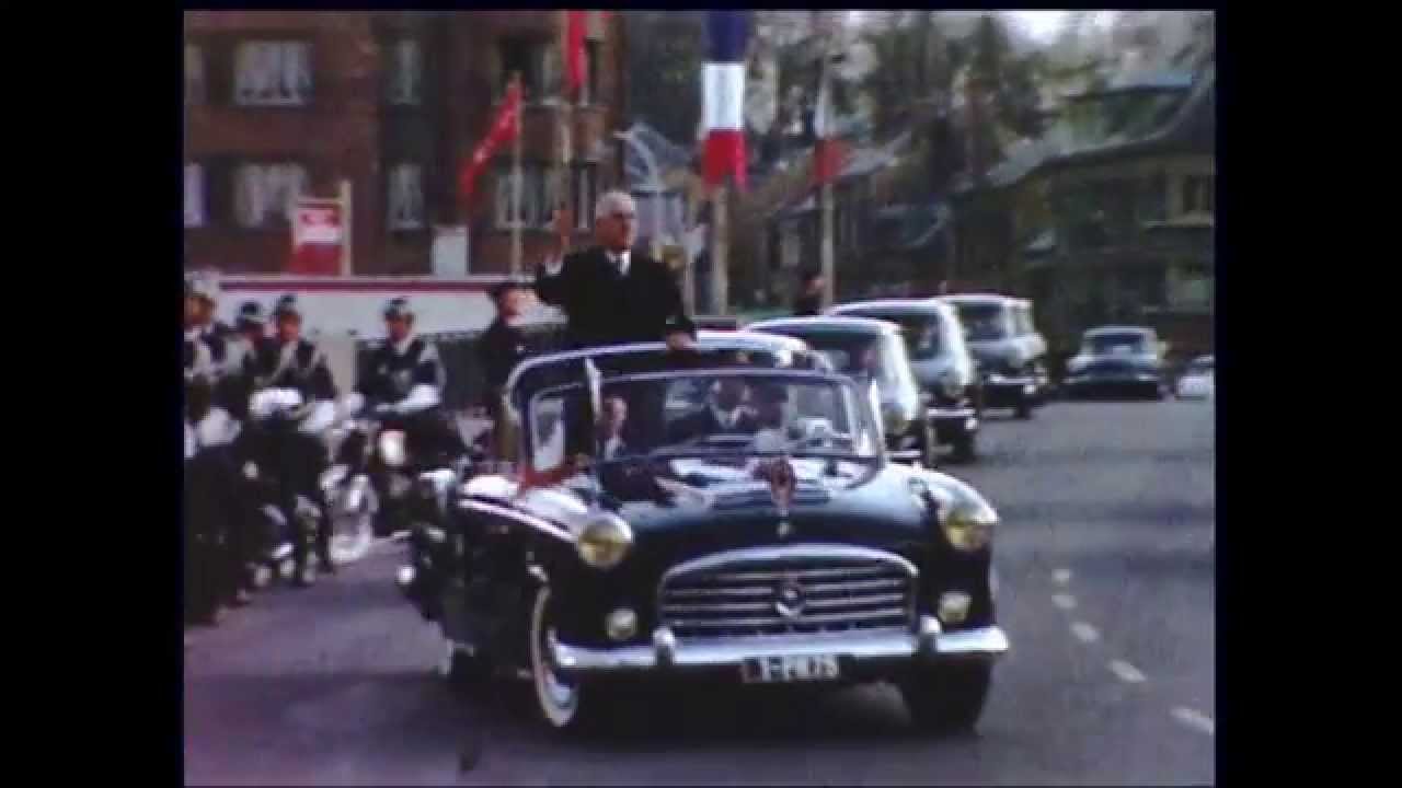 22/04/1963 : MEZIERES - Visite du Général de Gaulle à Mézières le 22 avril 1963 -