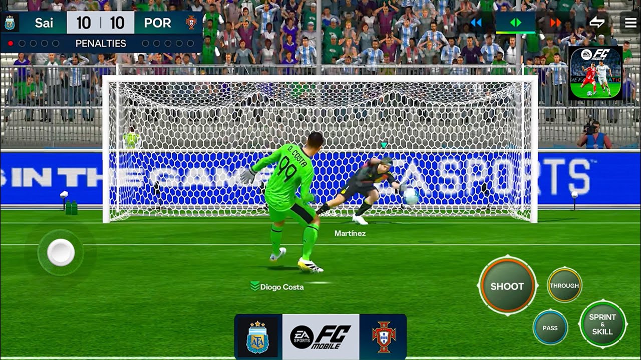 Fc Mobile Penalty Shootout #91 Argentina Vs Portugal #fcmobile26