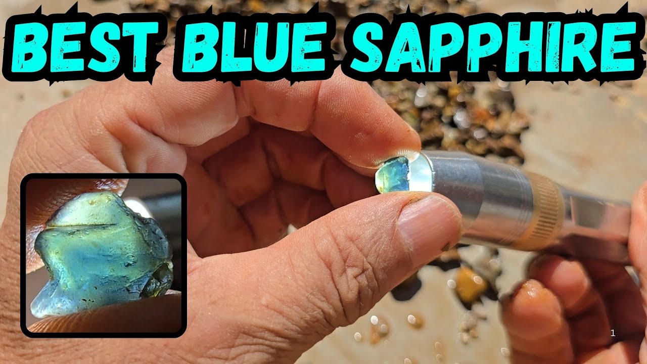 ЛУЧШИЙ СИНИЙ САПФИР ⛏️💎 Добыча сапфиров в Австралии