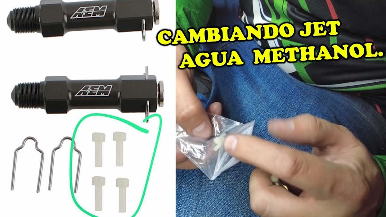 👍¿COMO CAMBIAR JET AGUA METHANOL AEM? Y ¿POR QUE LO CAMBIE?.🤓