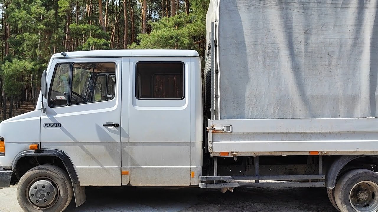 Перевозка груза на автомобиле #Mercedes_609D #4. Cargo transportation by car Mercedes 609D. #4. 2023