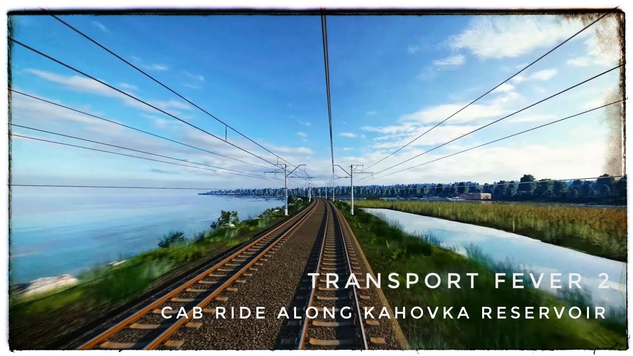 Transport Fever 2 | Вдоль каховского водохранилища