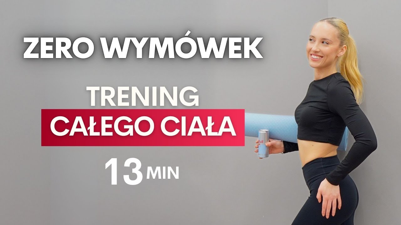 ZERO WYMÓWEK - 13 min trening całego ciała | Bez sprzętu, trening w domu FULL BODY WORKOUT | zuzdmi