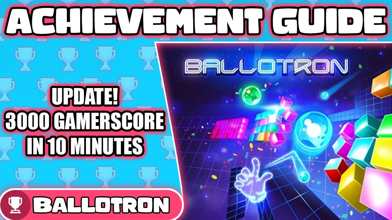 3000 GAMERSCORE IN 10 MINUTES! Ballotron Achievement Guide!