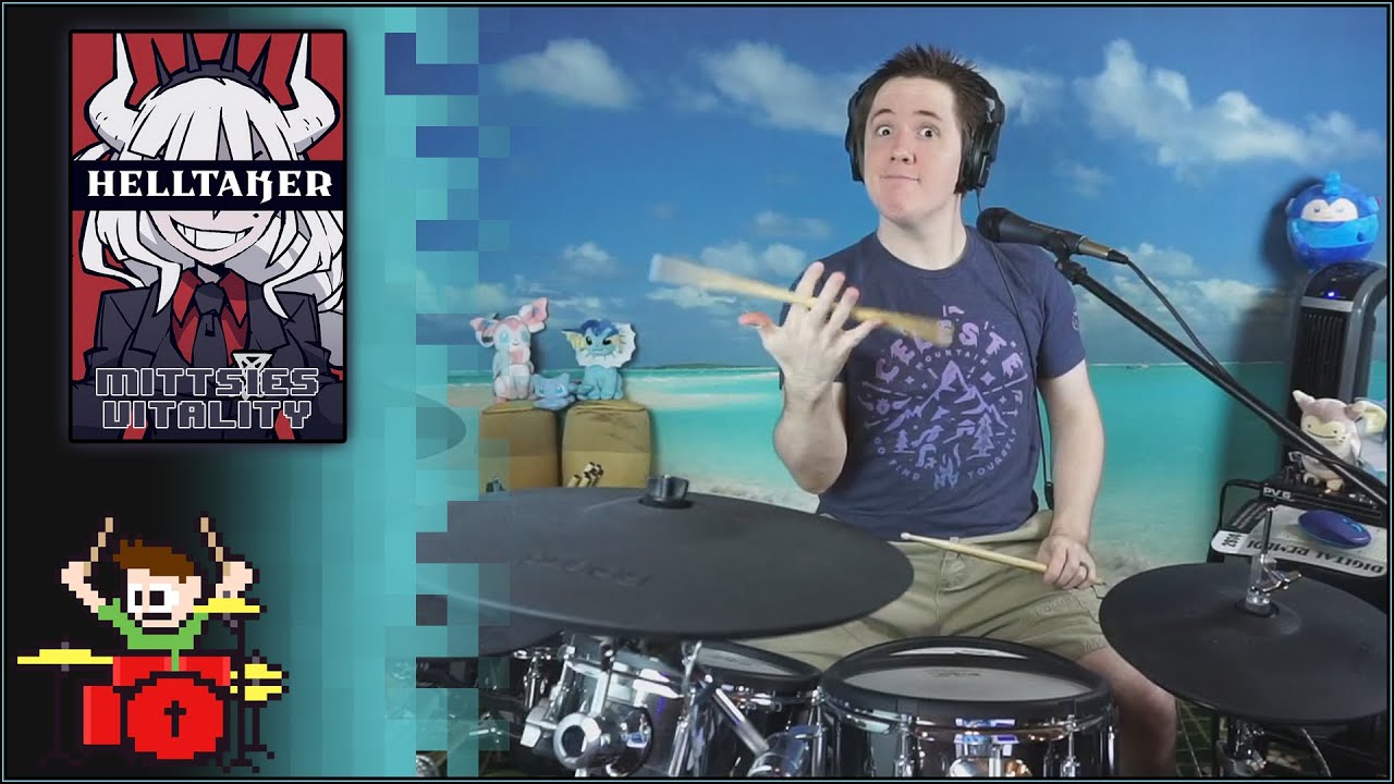 Mittsies - Vitality On Drums!