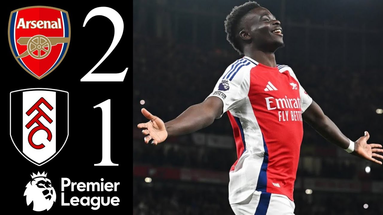 🔴 Bukayo Saka Goal | Arsenal vs Fulham (2-1) EXTENDED HIGHLIGHTS | Premier League 2025