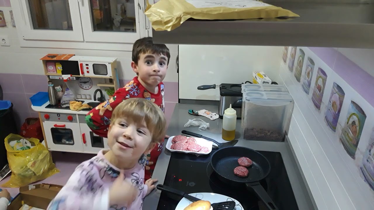 Haciendo Hamburguesas