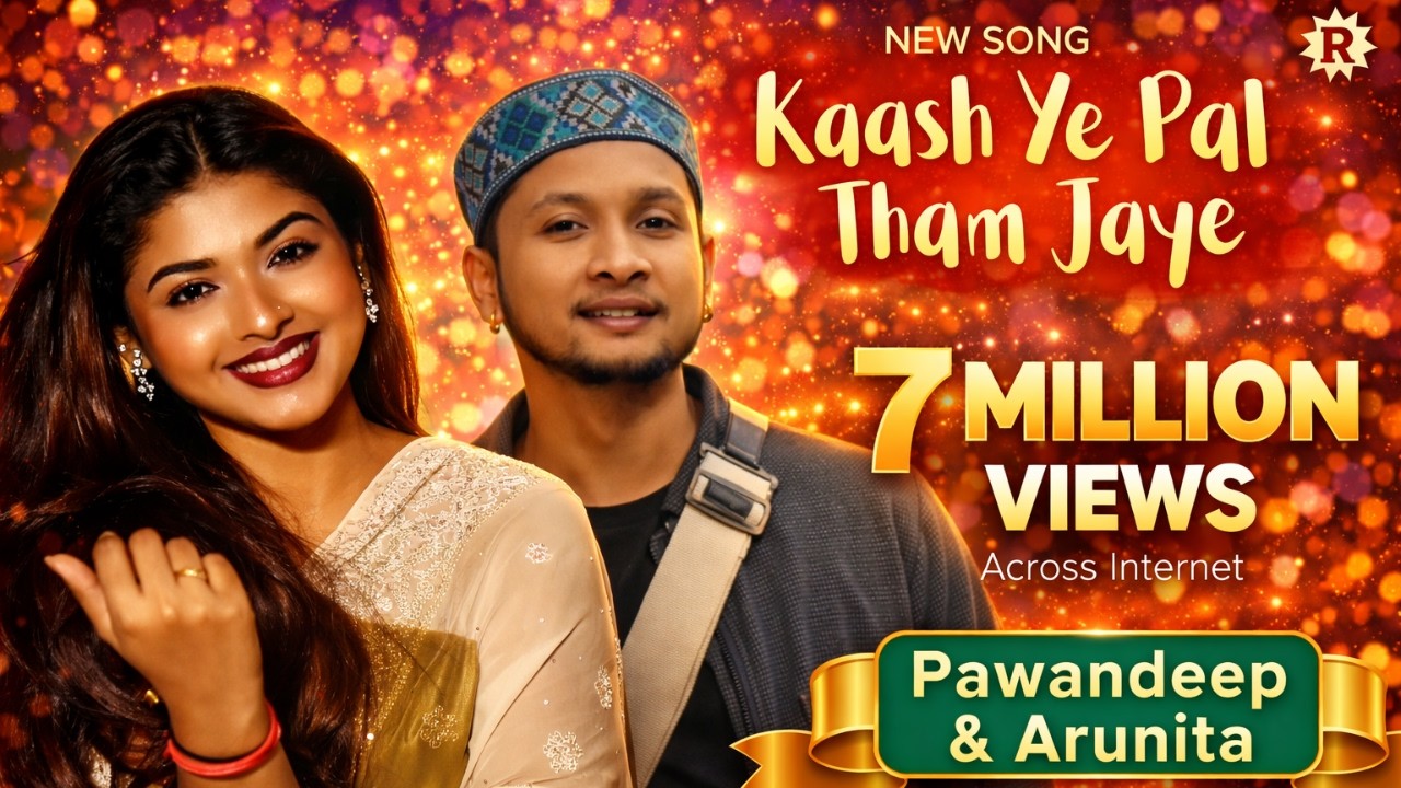 Kaash Ye Pal Tham Jaye | New Song | Pawandeep & Arunita | #arudeep #love