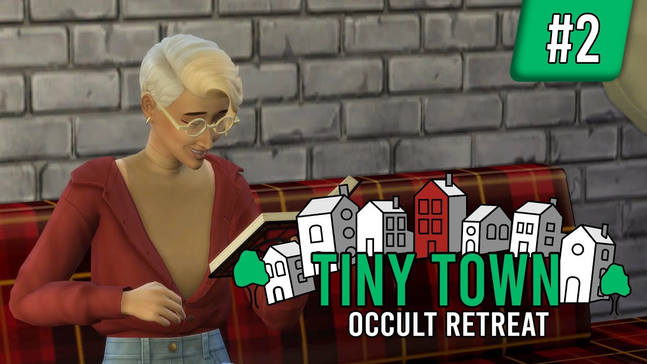 Our Vamp Photographer Has a Home! TINY TOWN Challenge with Occults - Part 2