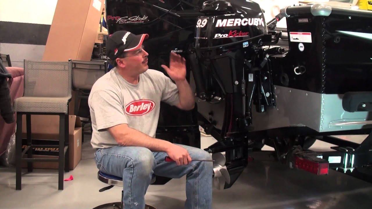 Mercury 9.9 Pro Kicker installation - iboats.com