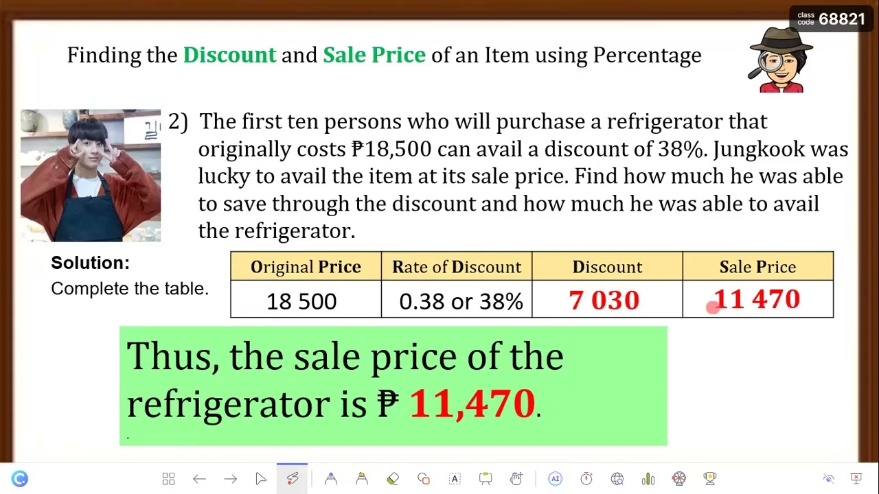MATATAG GRADE 7 MATHEMATICS 👉Solve Money Problems Involving Percentages on Discounts and Sale Price