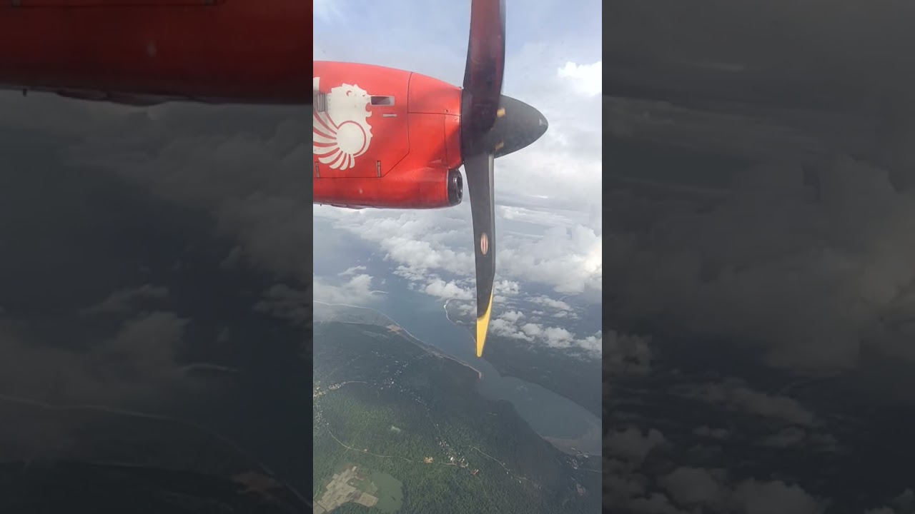 Perdana Naik Pesawat Rote – Kupang ✈️ Full Take Off Sampai Landing (40 Menit)
