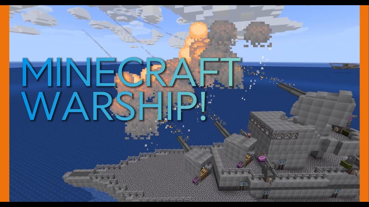 CREATE MOD MINECRAFT WARSHIP!