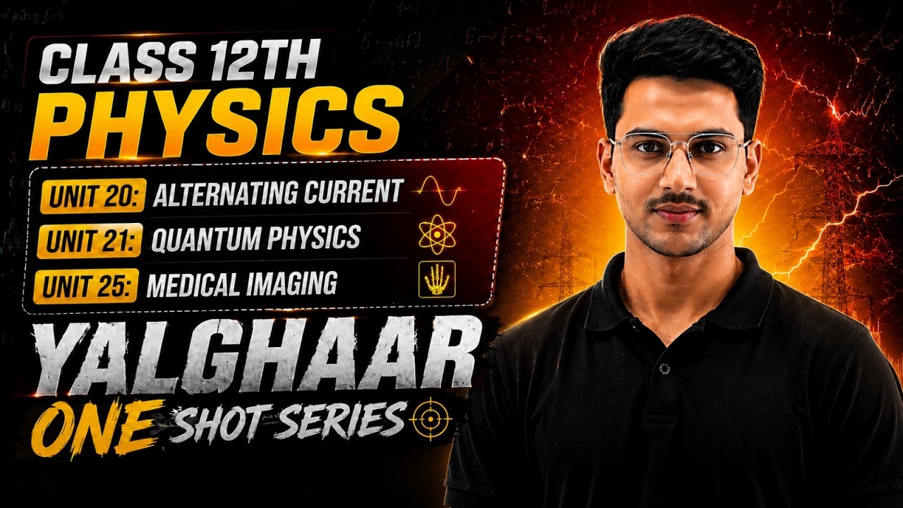 FBISE Class 12th Physics Unit:20, 21 & 25(Alternating Current, Quantum Physics & Medical Imaging)