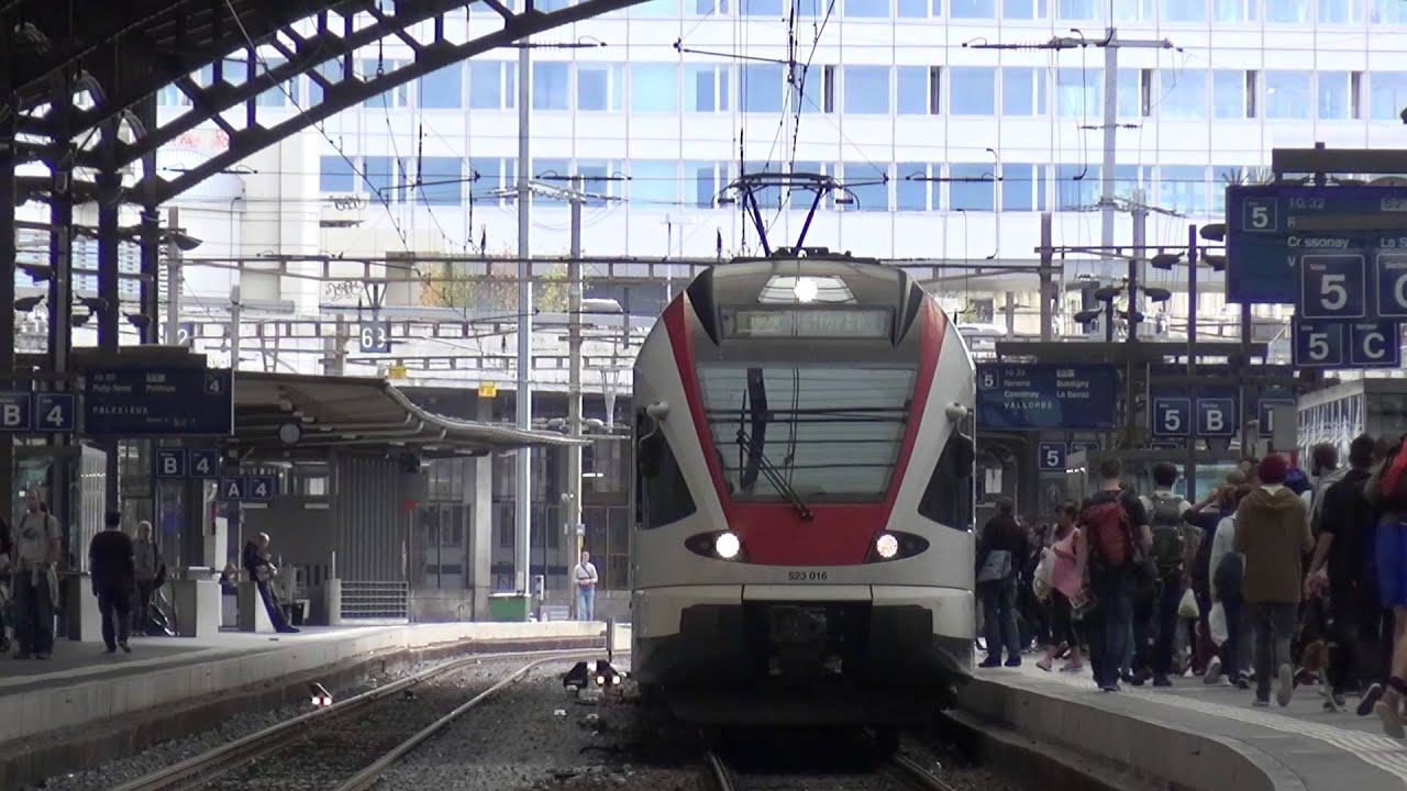 Gare de Lausanne - 30 Août 2014