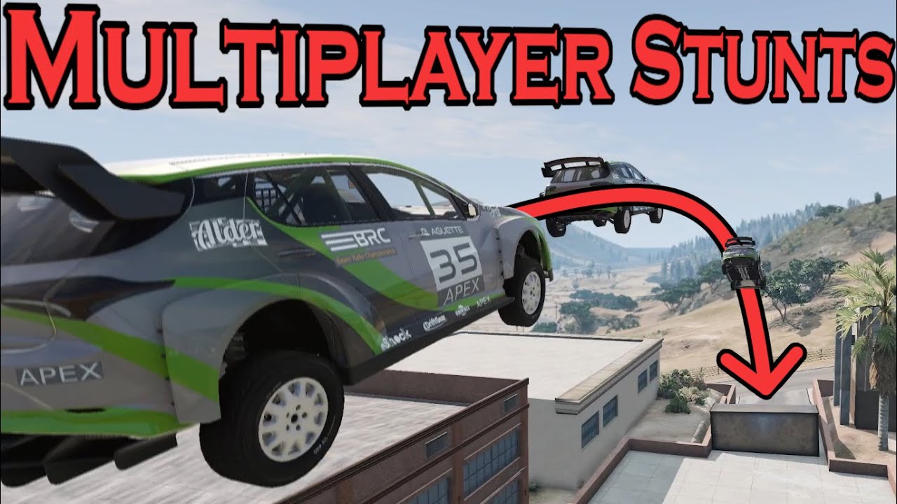 BeamNG Online Precision Stunts and Chaos