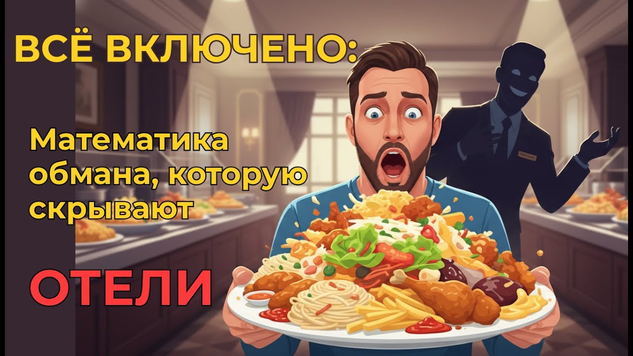🏢 Ловушка All Inclusive: Как отели зарабатывают на вашей жадности? (Вся правда)