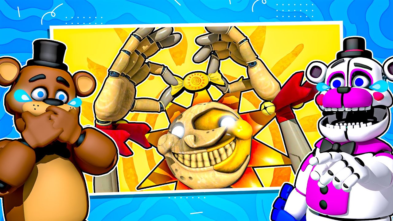 TRY NOT TO LAUGH CHALLENGE Security Breach ANIMATIONS with Freddy and Funtime Freddy