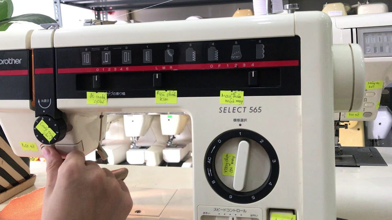 Hướng dẫn sử dụng máy brother select 565- hiền cao 0969006688