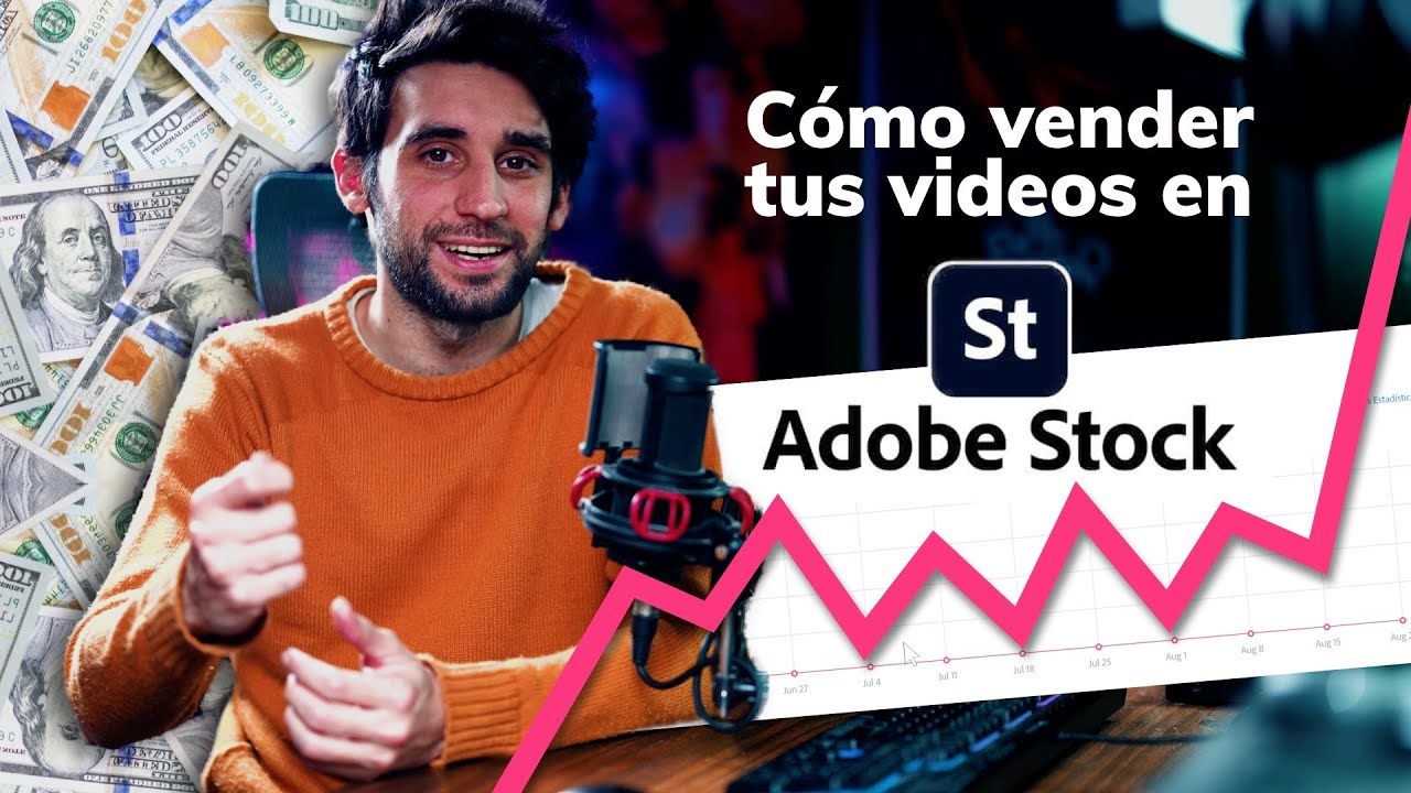 CÓMO ganar DINERO vendiendo VIDEOS 💰 Guía PASO a PASO para generar INGRESOS PASIVOS con ADOBE STOCK