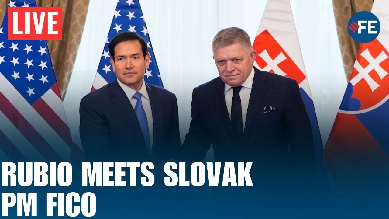 LIVE: U.S. Secretary Marco Rubio Meets Slovak PM Robert Fico, Holds Joint Press Conference