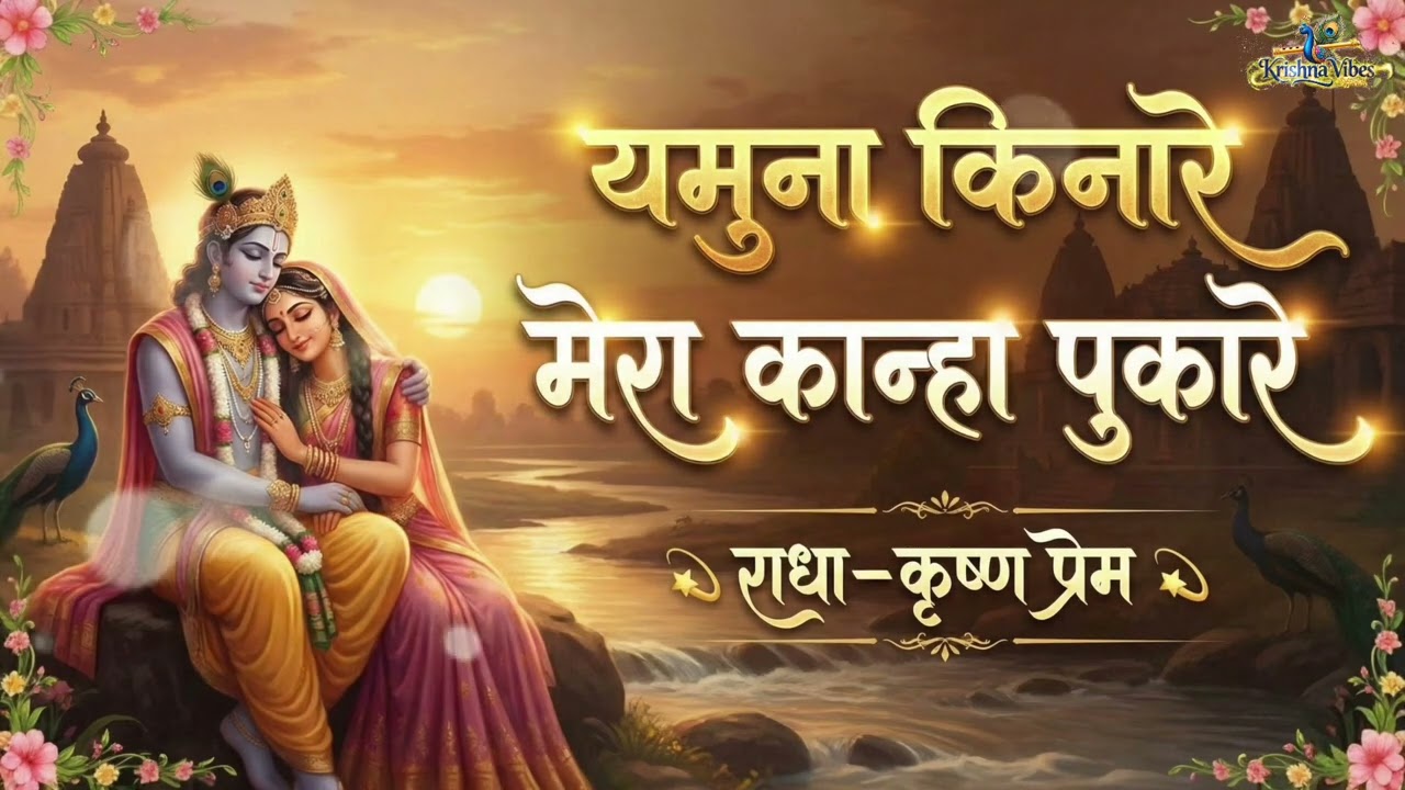 यमुना किनारे मेरा कान्हा पुकारे 💖 | Heart Touching Krishna Bhajan | Emotional Radha Krishna Song