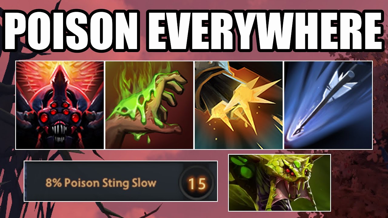 Global Poision Sting | Dota 2 Ability Draft