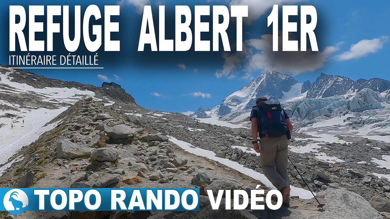 Refuge Albert 1er, glacier du Tour, randonnée Montagne - Massif  du Mont Blanc, Chamonix - Alpes