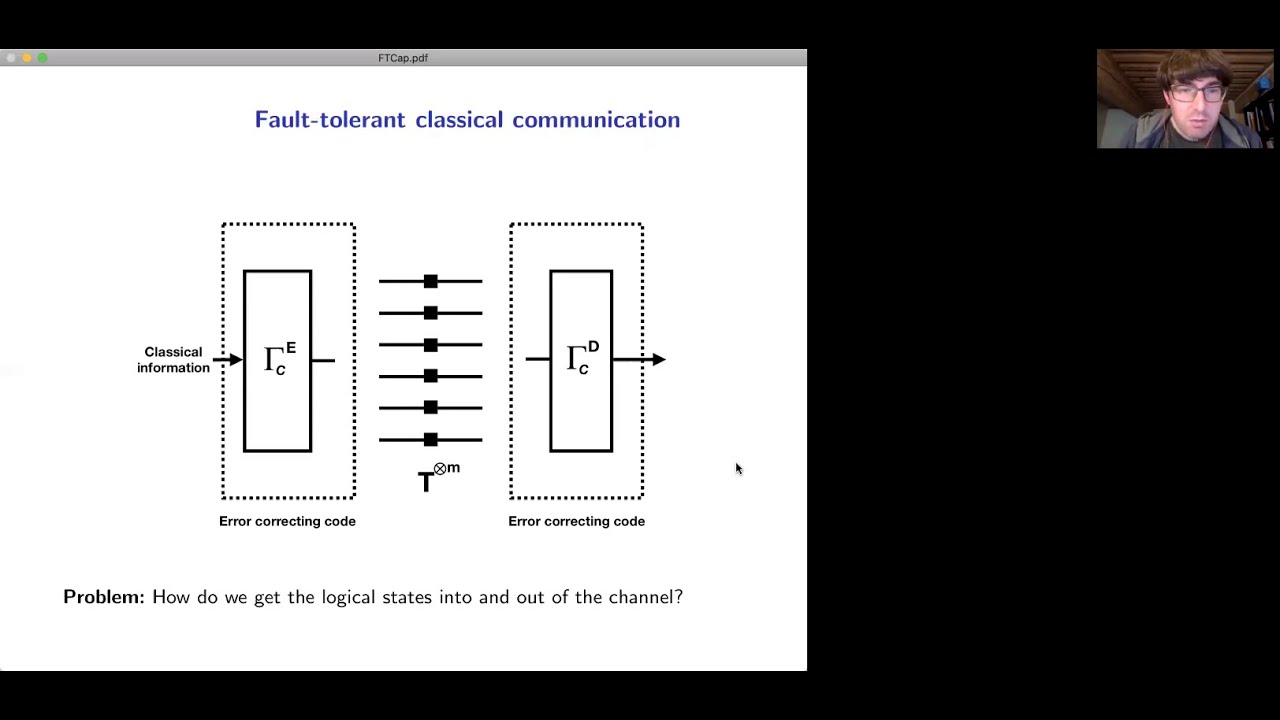 QIP 2021 | Fault-tolerant coding for quantum communication (Alexander M&uuml;ller-Hermes)