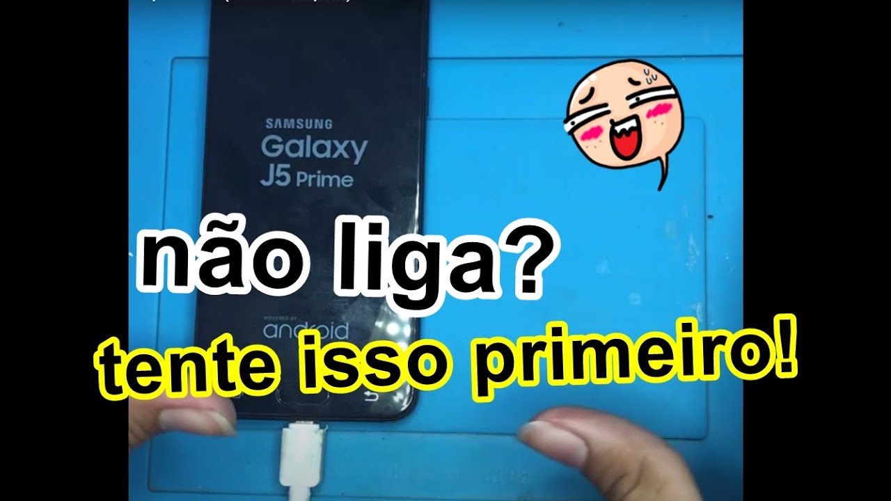 j5 prime nao liga e nao carrega, tente isso primeiro ( muito simples).