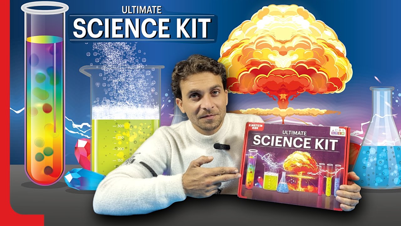 Science Kit For Kids | Ultimate Science Kit 120 + Experiments | Science Kit Unboxing
