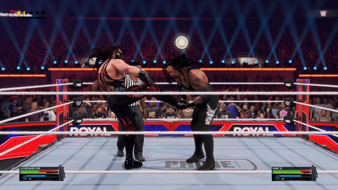 WWE 2K25 Undertaker vs Kane