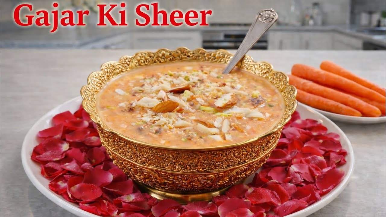 Gajar Ki Sheer 🥕 | सर्दियों की मलाईदार मिठाई जो पहली बार में दिल जीत ले 😍 | Winter Special Recipe