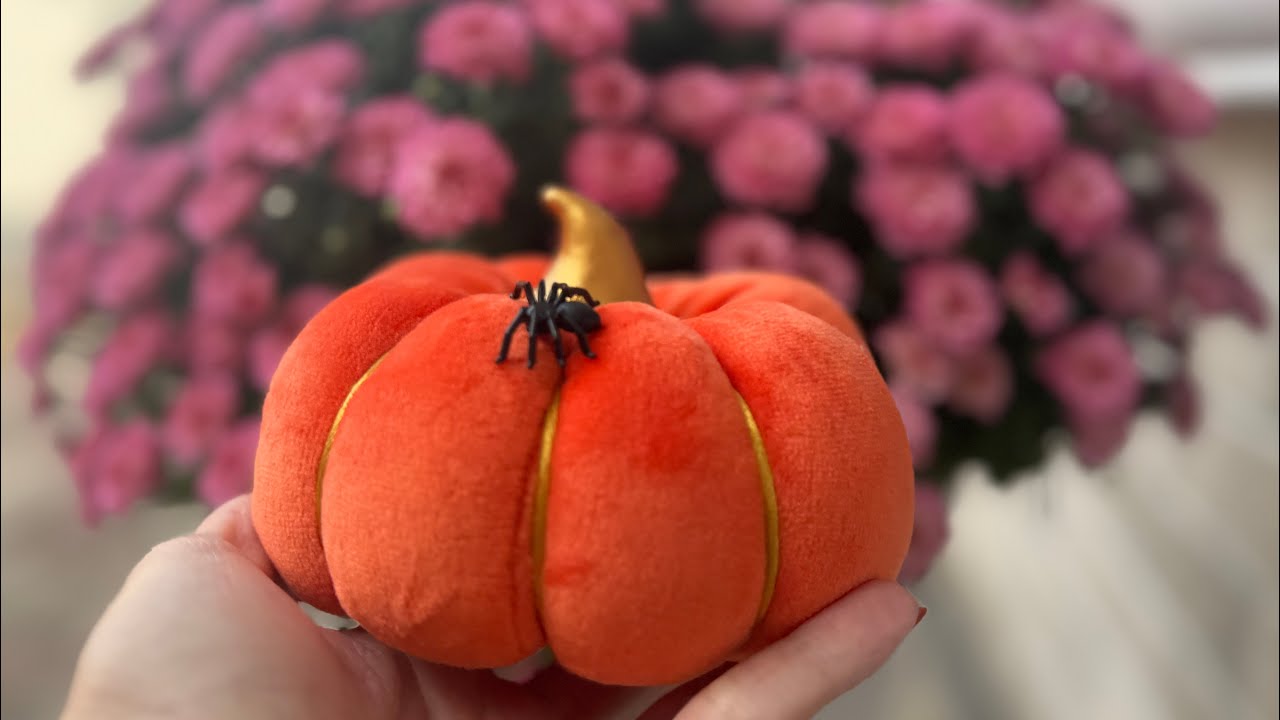Мастер-класс делаем ТЫКВУ 🎃 / Master-class making a pumpkin Одесса 👻