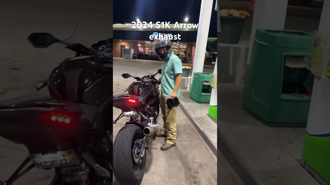 BMW s1000rr arrow exhaust #bmw #bmws1000rr #bikelife #s1000rr #motorcycle #shorts #fyp #bike