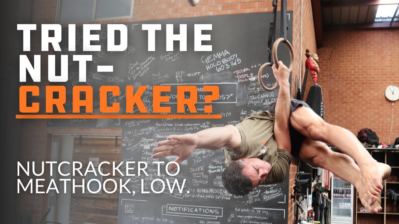 Rings Strength Skills | Nutcracker to Meathook (Low)